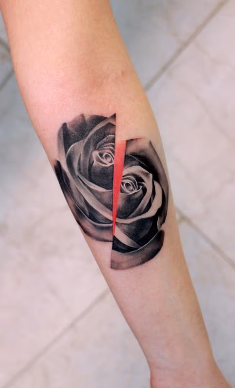 split rose