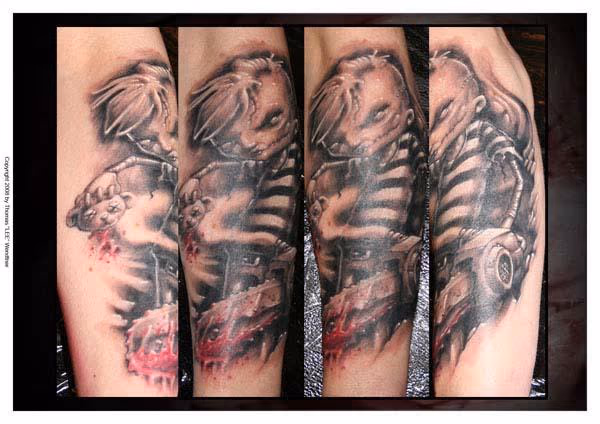 Chainsaw Kid Tattoo