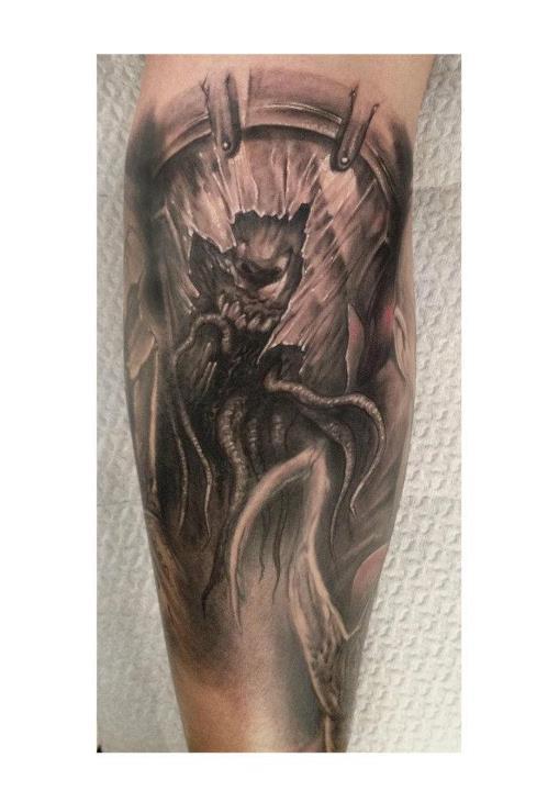 evil tattoo