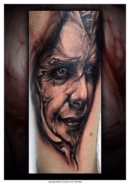 Creepy Self Portrait