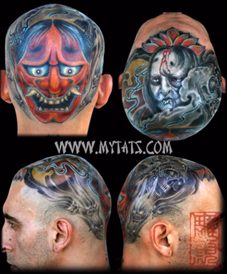 Hannya on Head