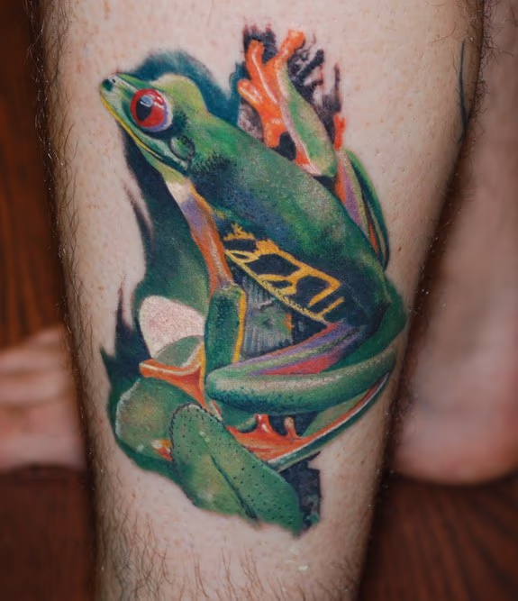 start of leg piece