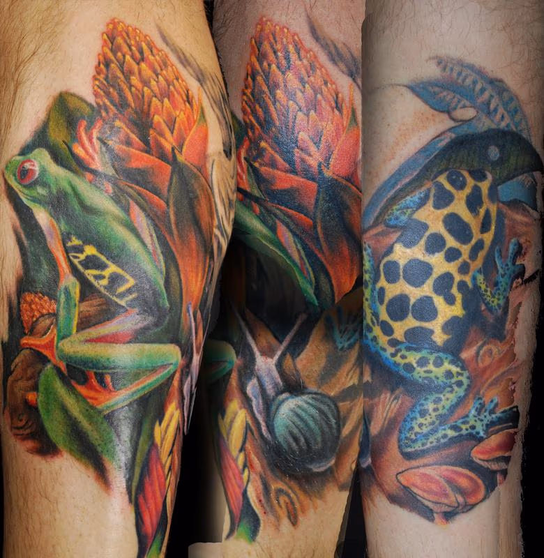 rainforest tattoo