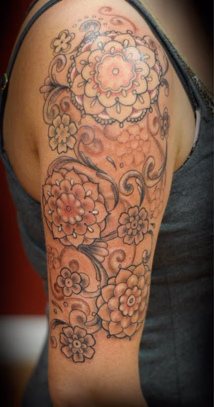 Henna Style piece