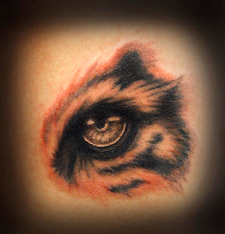 Full color tiger's eye