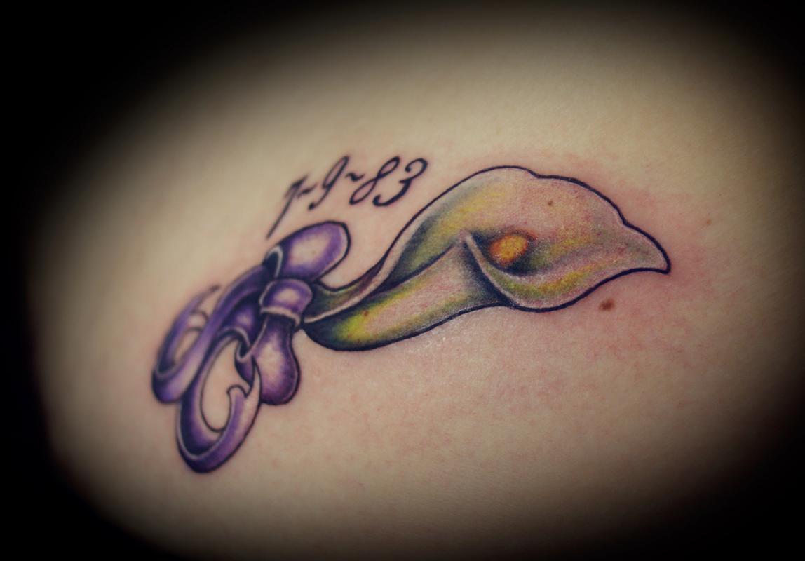 Cala Lily and Ribbon