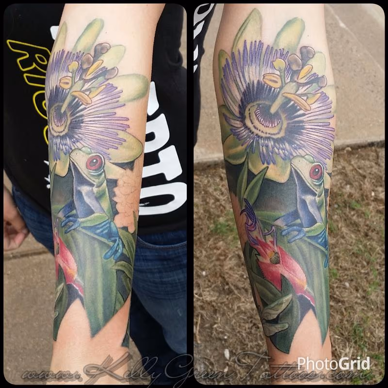 rainforest sleeve