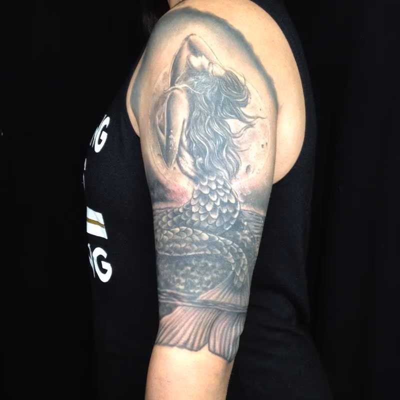 Mermaid Half Sleeve