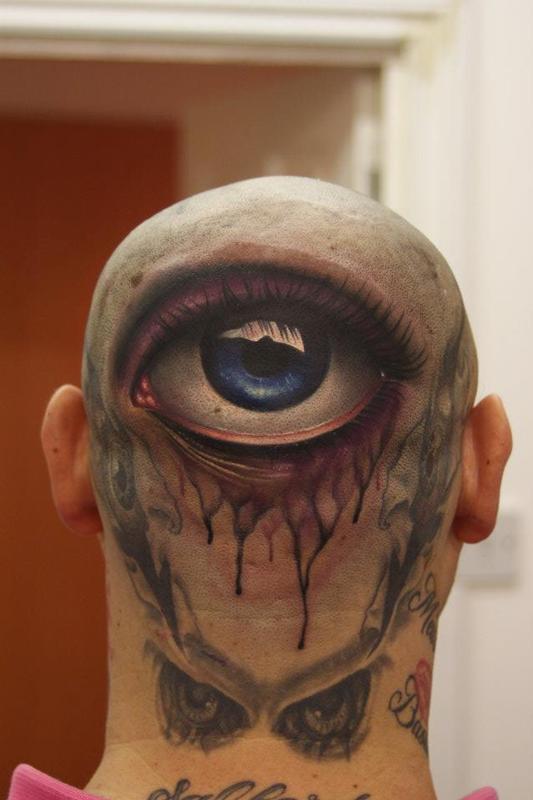 Realistic Eye Tattoo