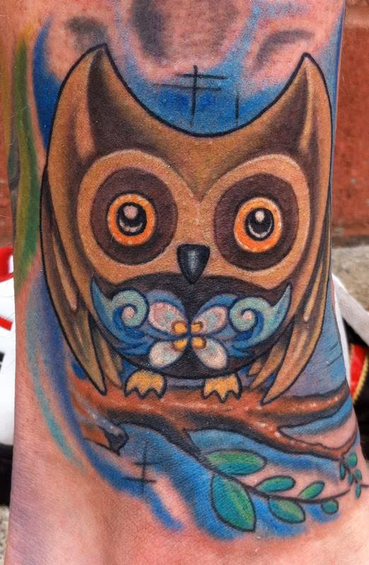 Owl tattoo
