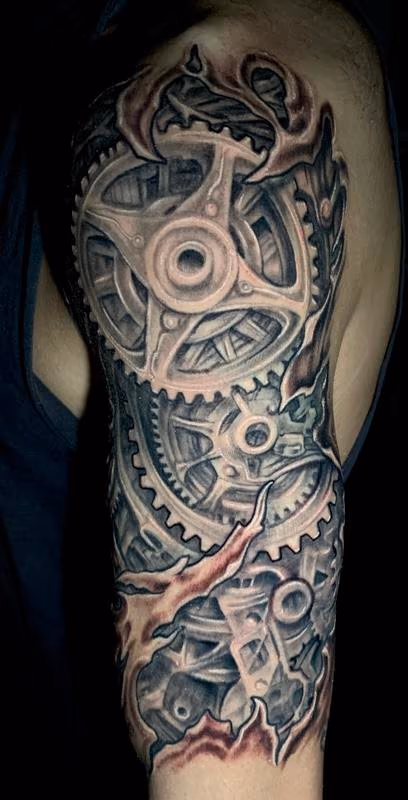 Gear tattoo