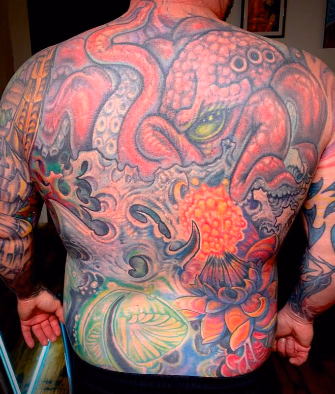 Octopus and biomech