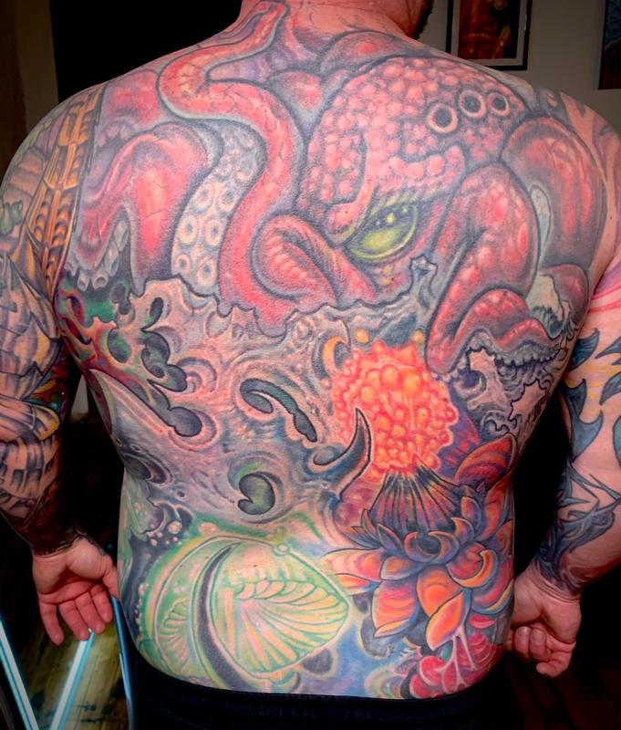 Octopus and biomech