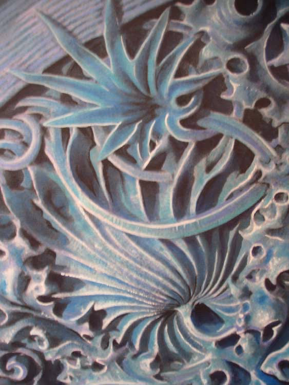 BIomech coral painting