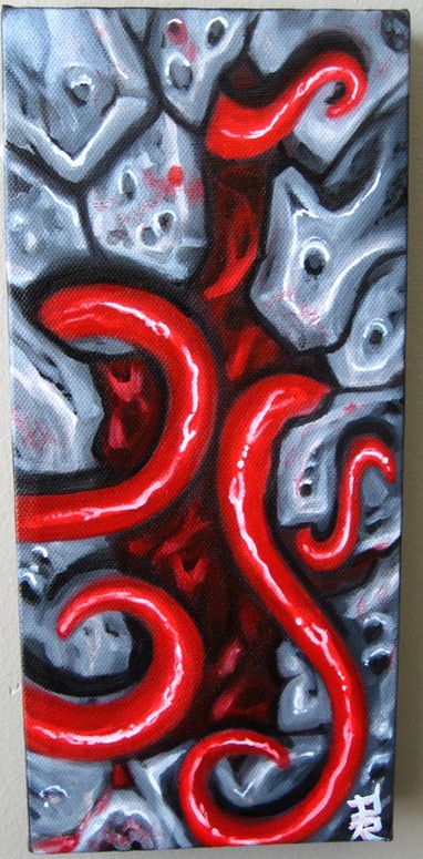 Red worms