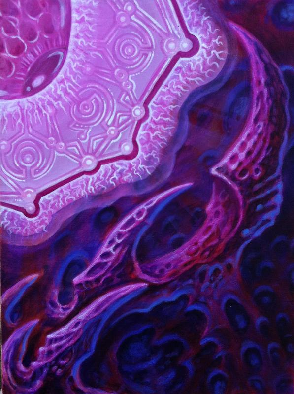 DMT inspired painting