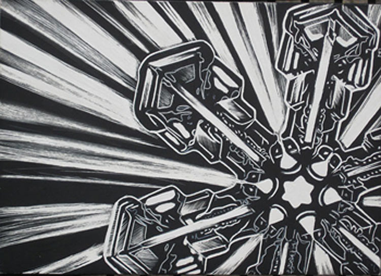 Cyberstar Scratchboard