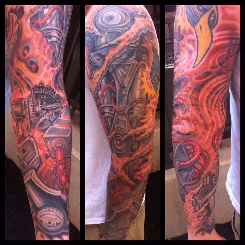 Robotic tattoo