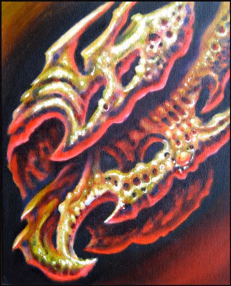 Bio organic painting
