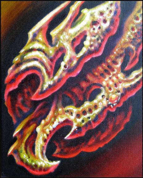 Bio organic painting