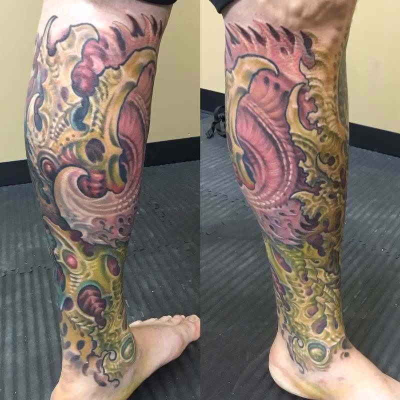 Biomech tattoo