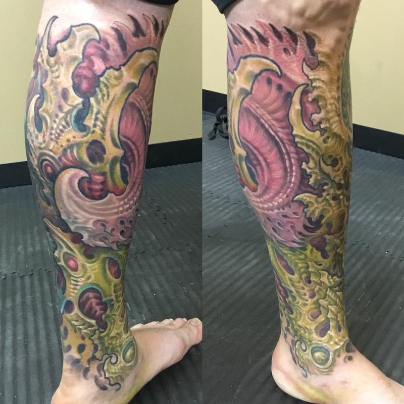 Biomech tattoo