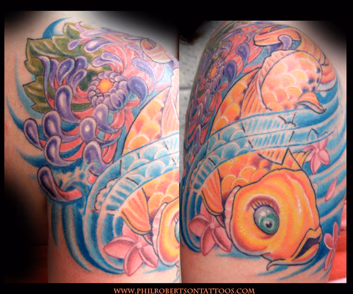 another koi fish