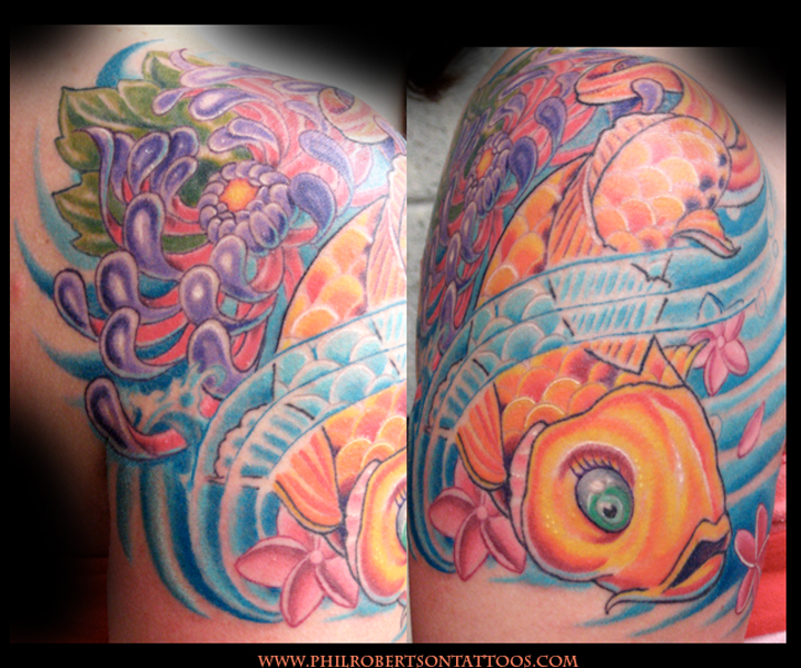 another koi fish