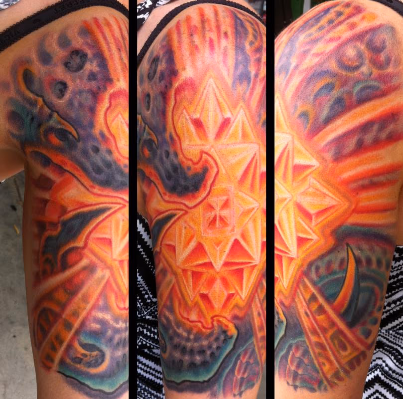 Bio lightform tattoo