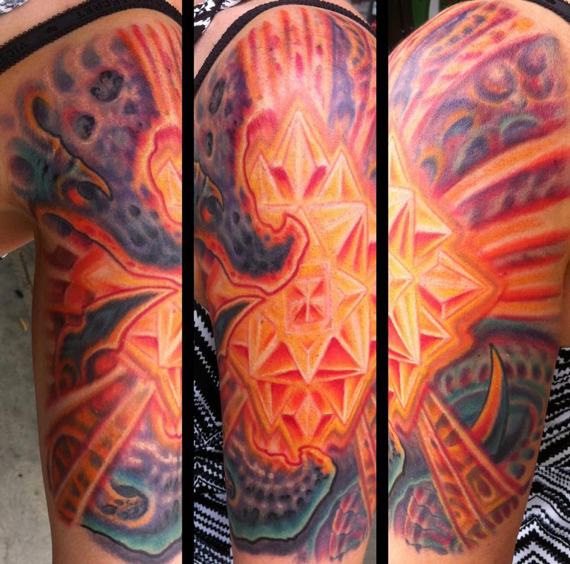 Bio lightform tattoo