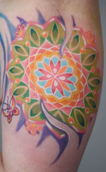Lizzy's mandala.