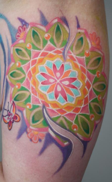 Lizzy's mandala.