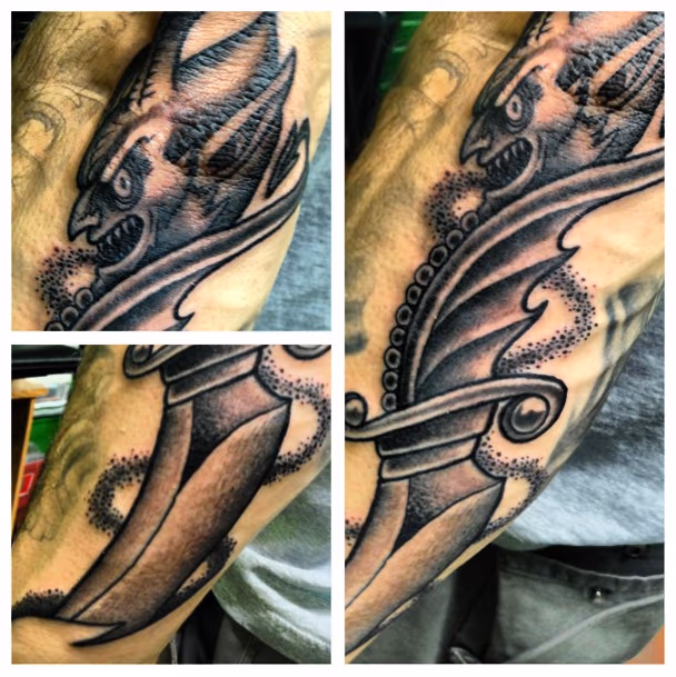 Devil Stipple Dagger