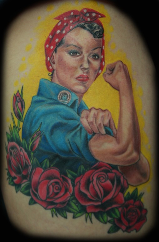 Rosie The Riveter tattoo
