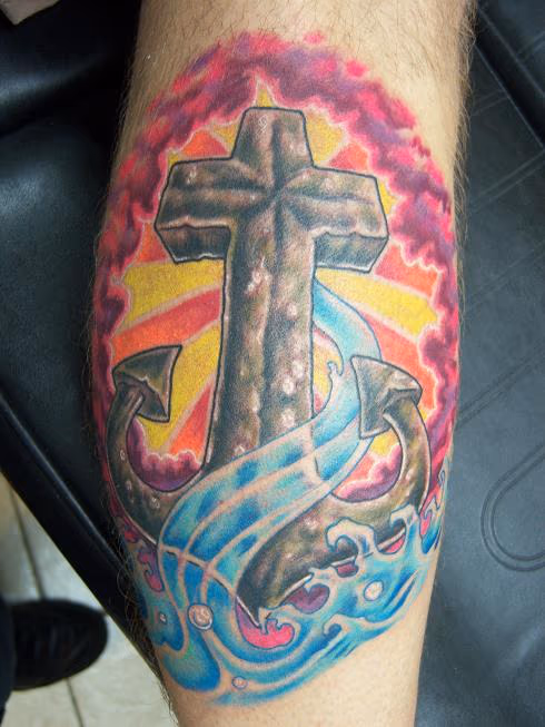 Old anchor