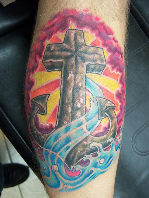 Old anchor