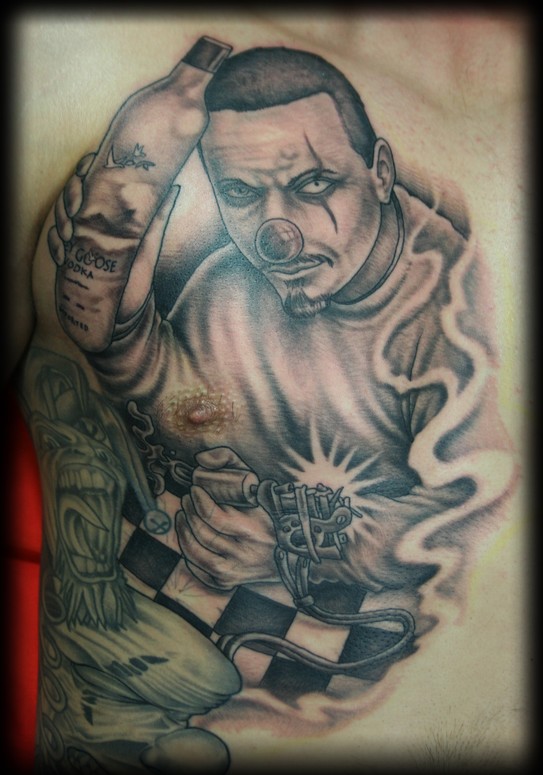 Clown Tattoo Artist