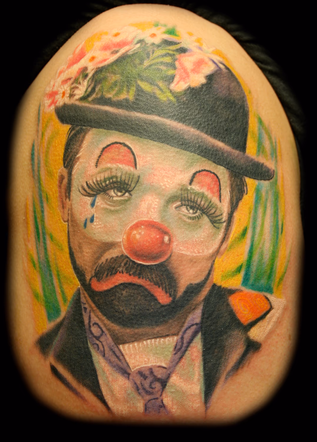 Detroit Clown Tattoo