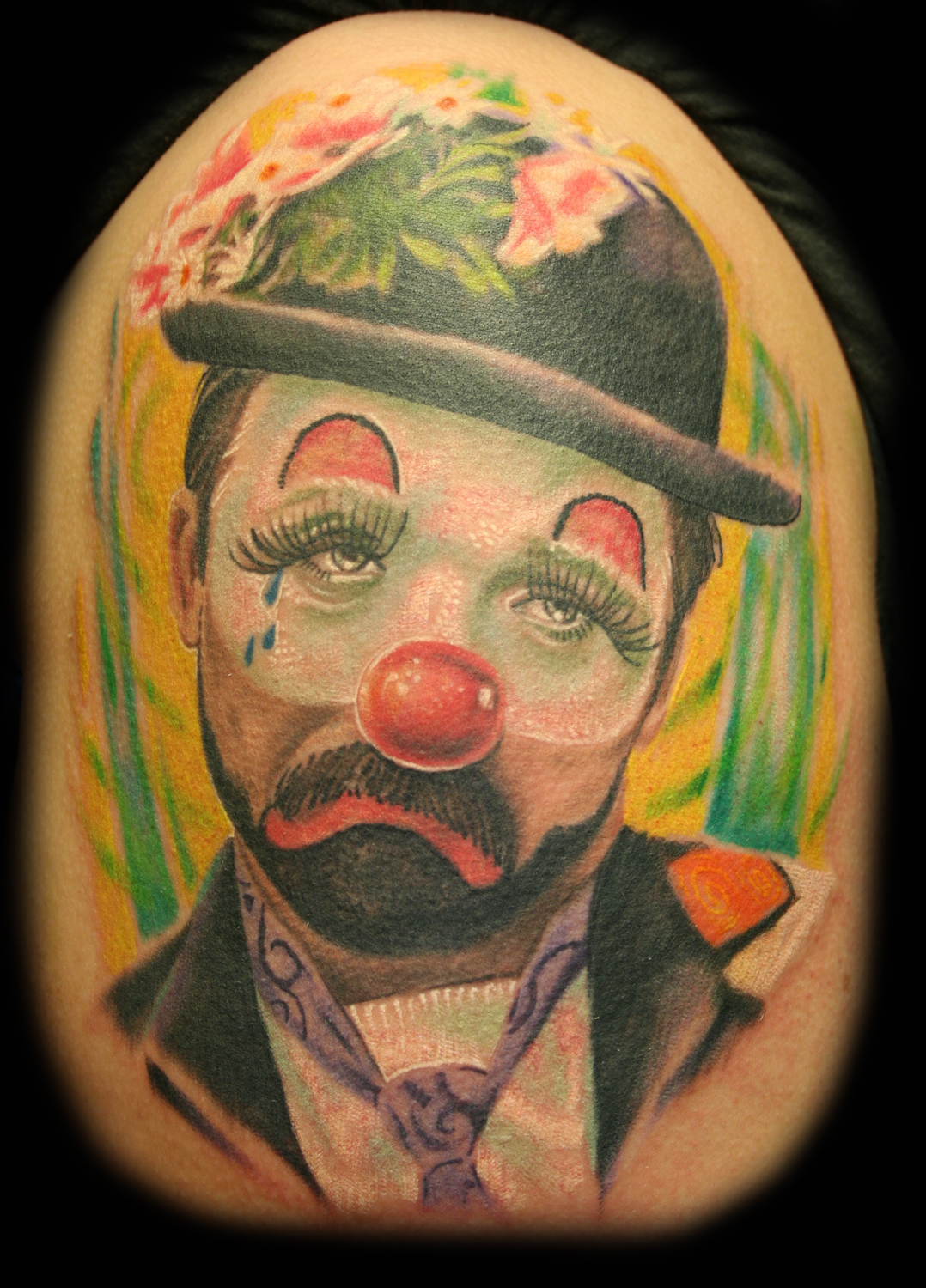 Detroit Clown Tattoo