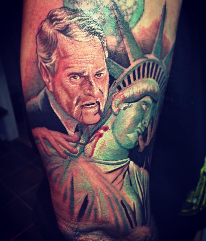 Vampire George Bush