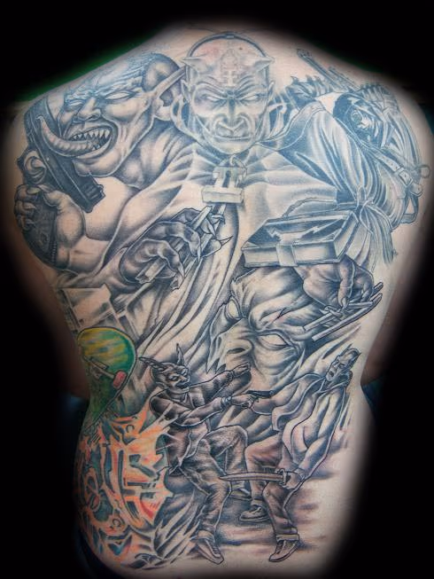 Evil Back Piece