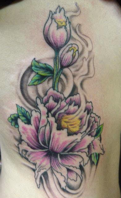 Pink flowers