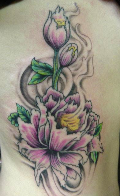Pink flowers
