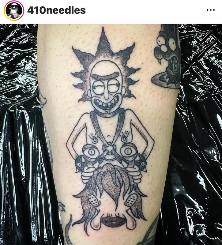 Rick and Morty by @410needles
