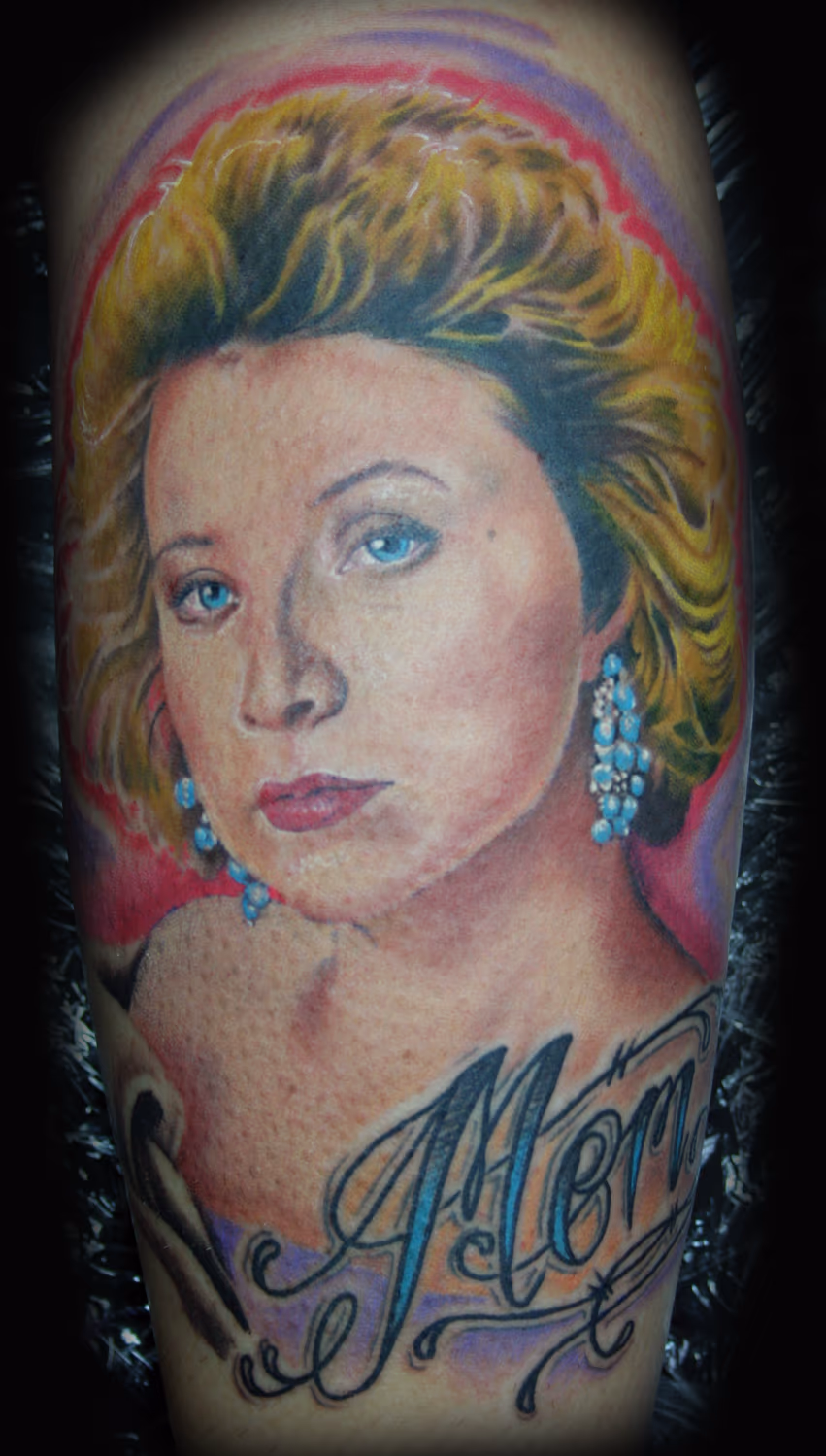Glamour shot tattoo