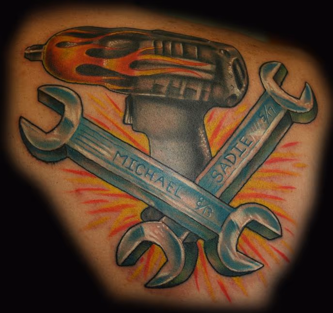 Impact Wrench Tattoo