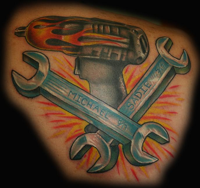 Impact Wrench Tattoo
