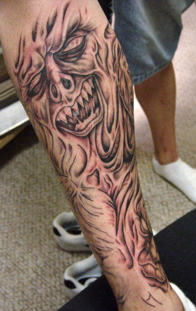 Demon Leg Sleeve