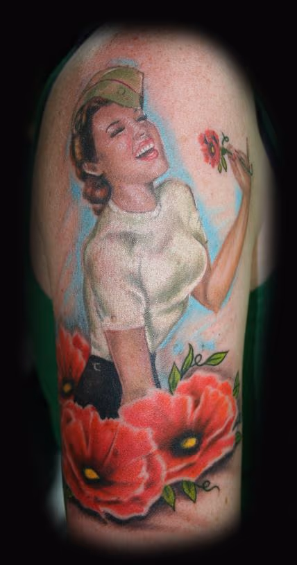 Pin up Tattoo