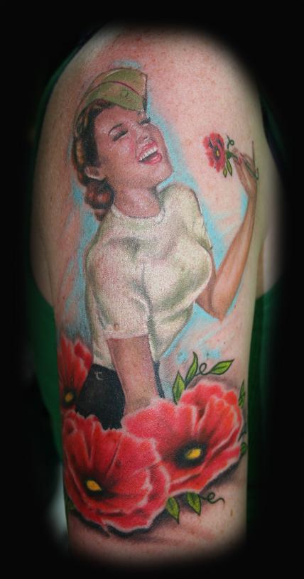 Pin up Tattoo